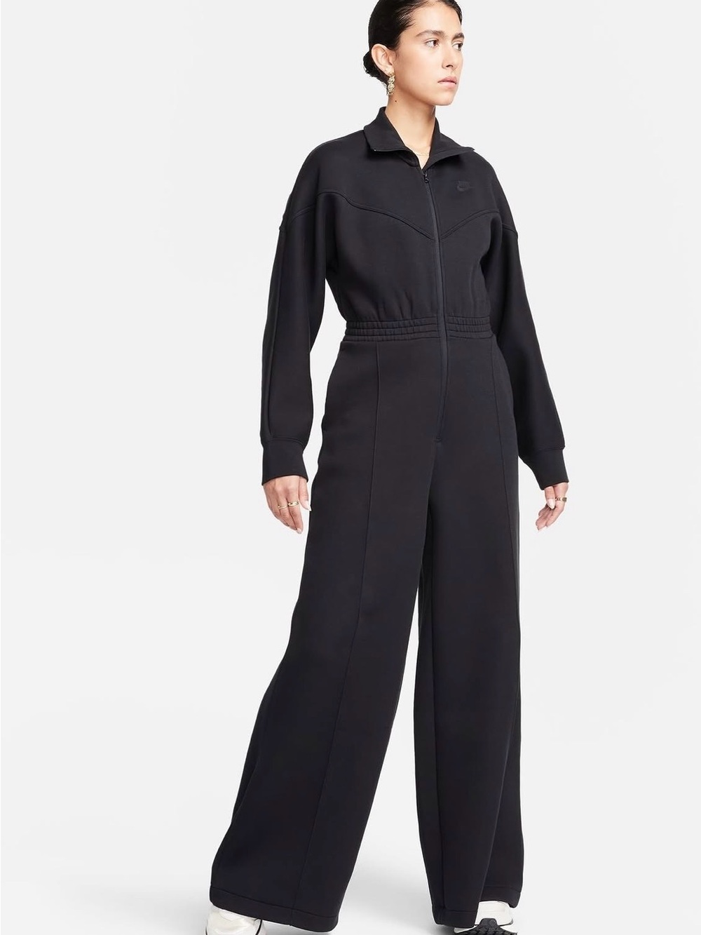 Nike Women's Sportswear Tech Fleece Windrunner Jumpsuit Large